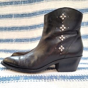 Patricia Nash Embellished Leather Boots